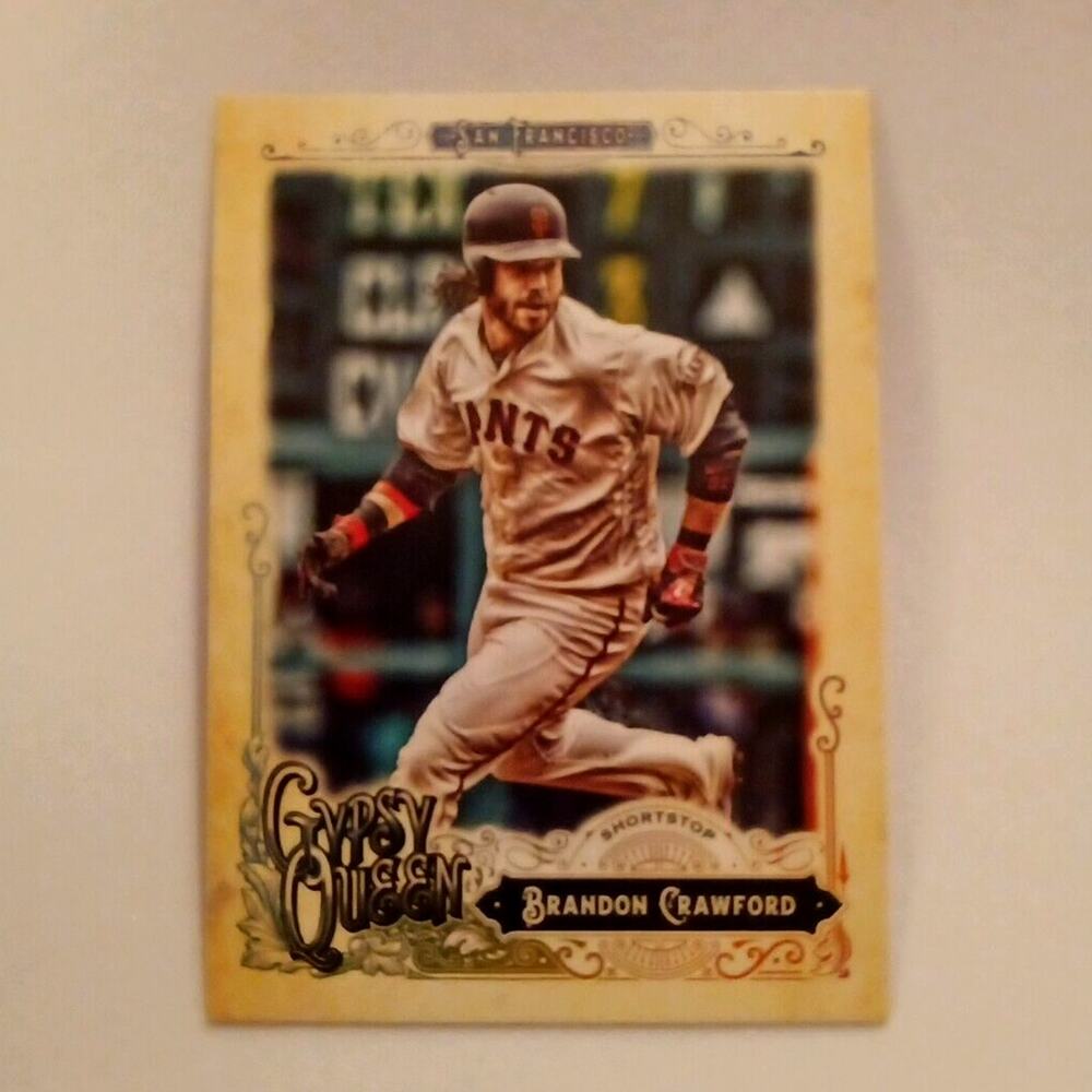 Gypsy Queen Brandon Crawford #99 Topps 2017 San Francisco Giants